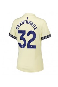 Everton Jarrad Branthwaite #32 Jalkapallovaatteet Naisten Vieraspaita 2025-26 Lyhythihainen